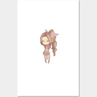 Chibi kawaii Aerith Posters and Art